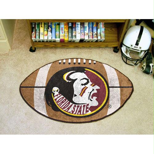Fan Mats Florida State Seminoles NCAA Football Floor Mat 22 x 35 Inch Seminole Logo