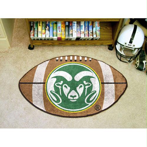 Fan Mats Colorado State Rams NCAA Football Floor Mat 22 x 35 Inch