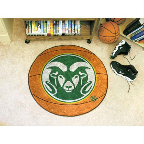 Fan Mats Colorado State Rams NCAA Basketball Round Floor Mat 29 Inch
