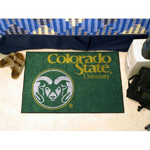 Fan Mats Colorado State Rams NCAA Starter Floor Mat 20 x 30 Inch