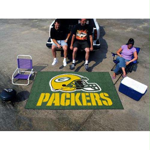 Fan Mats Green Bay Packers NFL UltiMat Floor Mat 5 x 8 ft.