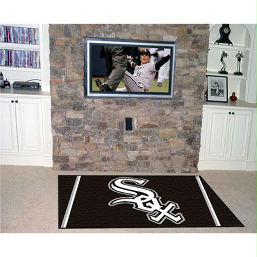 Fan Mats Chicago White Sox MLB Floor Rug - 5 x 8 ft.
