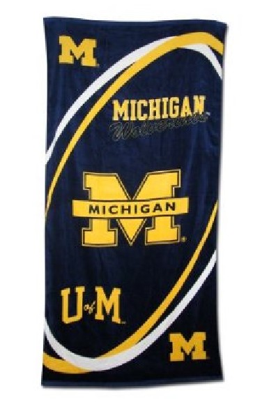 McArthur R1013 Towel 30 x 60 Michigan Wolverines