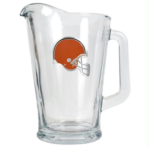 Great American Products Cleveland Browns NFL 60oz Glass Pitcher Primary Logo