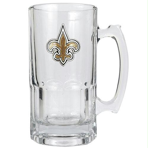 Great American Products New Orleans Saints NFL 1 Liter Macho Mug Primary Logo