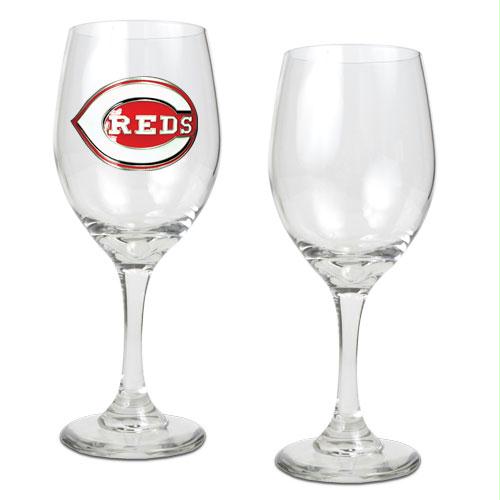 Great American Products Chicago White Sox MLB 2pc Wine Glass Set Primary Logo