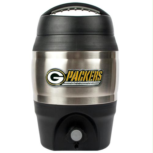 Great American Products Green Bay Packers NFL 1 Gallon Tailgate Keg
