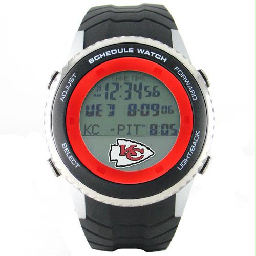 Game Time Kansas City Chiefs NFL Menapos;s Schedule Watch