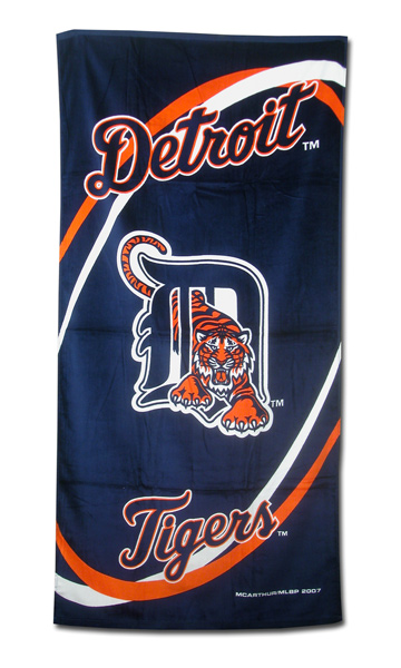 McArthur R1110 Towel 30 x 60 Detroit Tigers