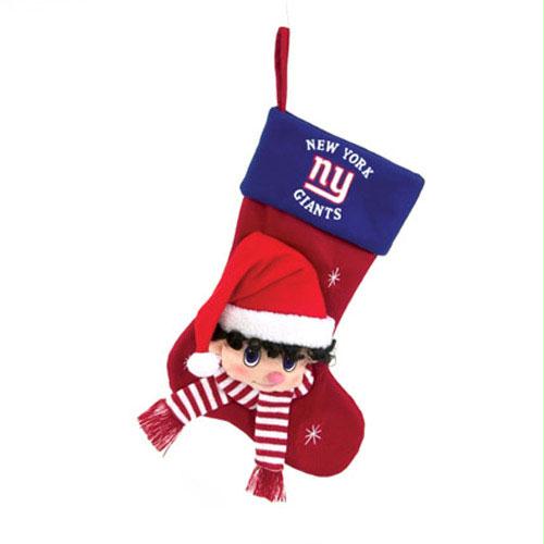 Scottish Christmas New York Giants NFL Baby Mascot Stocking 22 Inch