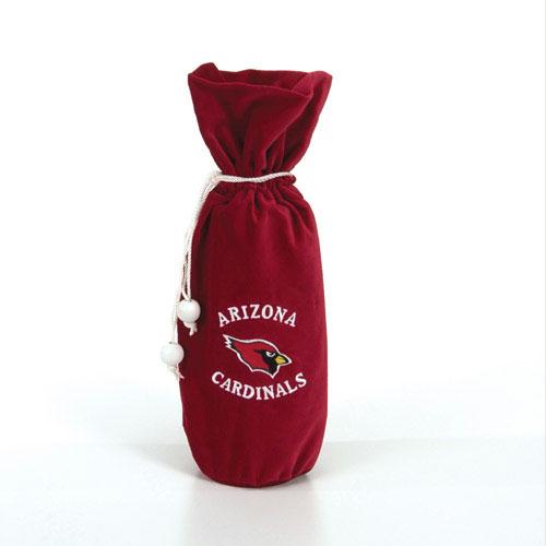 Scottish Christmas Arizona Cardinals NFL Drawstring Velvet Bag 14 Inch