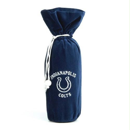 Scottish Christmas Indianapolis Colts NFL Drawstring Velvet Bag 14 Inch
