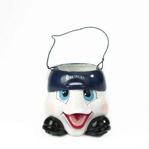 Scottish Christmas Seattle Mariners MLB Halloween Ghost Candy Bucket - 6.5 Inch