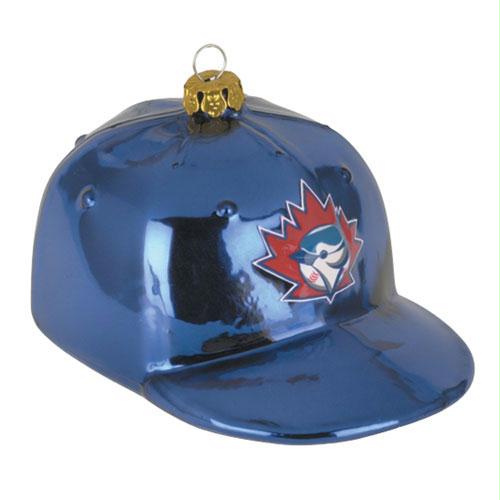 Scottish Christmas Toronto Blue Jays MLB Glass Baseball Cap Ornament - 4 Inch