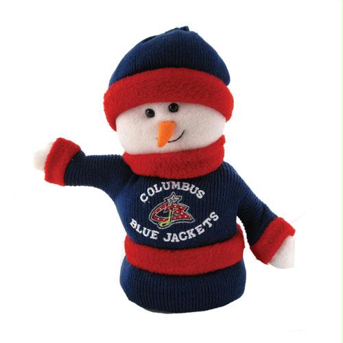 Scottish Christmas Columbus Blue Jackets NHL Animated Dancing Snowman - 9 Inch