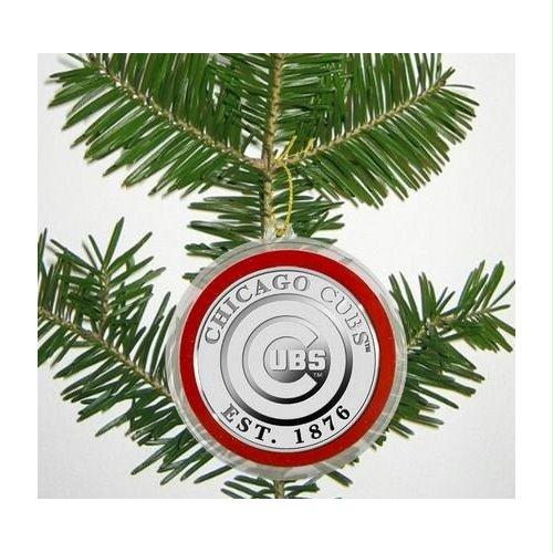 Highland Mint Chicago Cubs Silver Coin Ornament