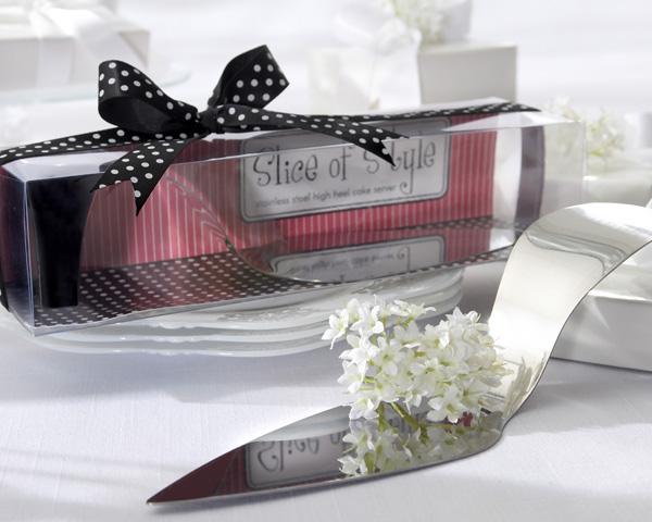 Kate Aspen 13020NA Slice of Style Stainless Steel High Heel Cake Server Case of 96