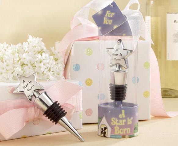 Kate Aspen 11040NA ''A Star is Born'' Bottle Stopper in Adorable Showcase Display Box- Case of 96