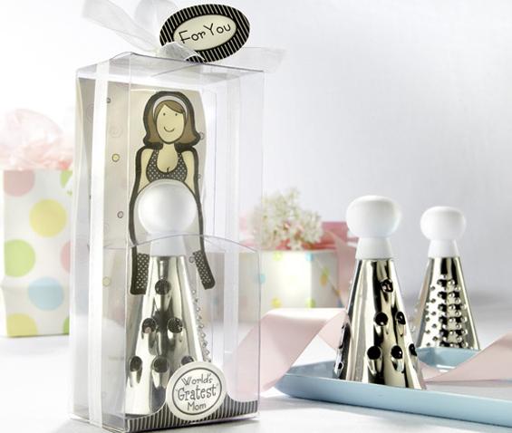 Kate Aspen 13013NA Worldamp;apos;s Gratest Mom Cheese Grater in Gift Box with Organza Bow Case of 96