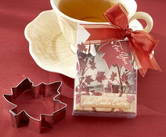 Kate Aspen 14029NA Fall Leaf Cookie Cutter in Autumn-Themed Gift Box- Case of 96