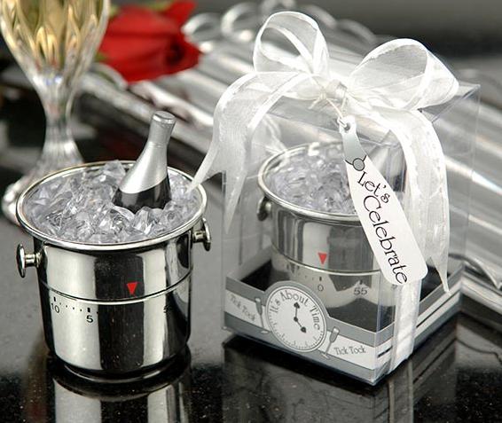 Kate Aspen 18006NA Inch Itamp;apos;s About Time Letamp;apos;s Celebrate Inch Champagne Bucket Timer Case of 96