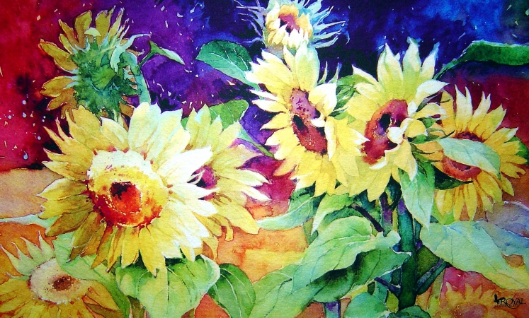 Dm 39 Summer Sunflower Door Mat