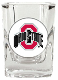 Ohio State Buckeyes Square Shot Glass - 2 oz.