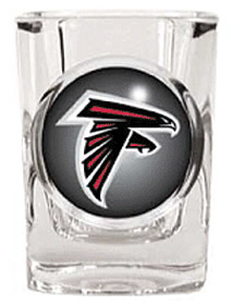 Atlanta Falcons Square Shot Glass 2 oz.