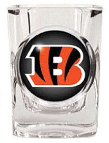 Cincinnati Bengals Square Shot Glass - 2 oz.