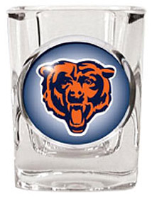 Chicago Bears Square Shot Glass 2 oz.