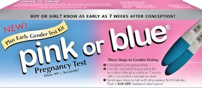 Click here to buy Consumer Genetics Pink or Blue Pregnancy Test with... by Consumer Genetics.