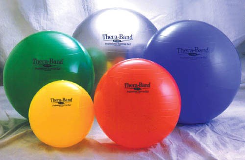 Thera-Band Exercise Ball - 30 - 75 Cm - Blue - 9216