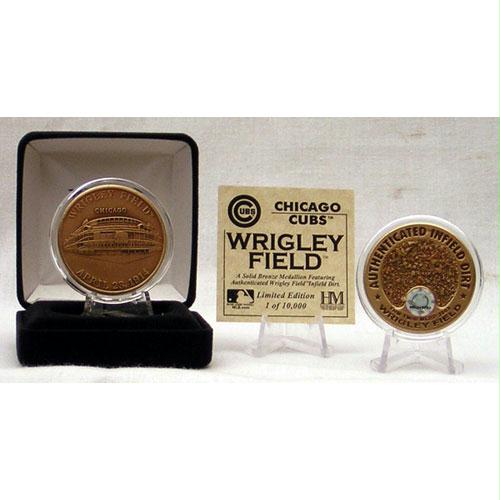 Highland Mint Chicago Cubs Wrigley Field Authenticated Infield Dirt Coin