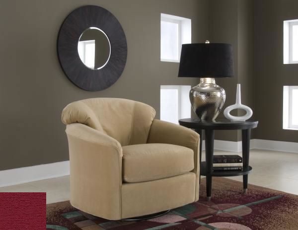 Klaussner Furniture 12SWGLRED Swivel Glide Chair - Red