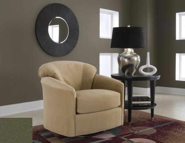Klaussner Furniture 12SWGLTAUPE Swivel Glide Chair - Taupe