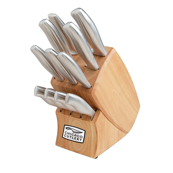 Chicago Cutlery 1049551 Insignia Steel 12pc Block Set by Chicago Cutlery