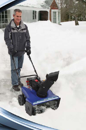 Snow Joe SJ803 Single Stage Gas Snow Thrower-Sidewalks and Small Driveways
