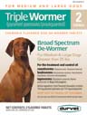 Triple Wormer for Medium  Large Dog  2Ct  01117703