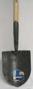 Jackson Irrigating Long Handle Round Point Shovel - Black - 1259795