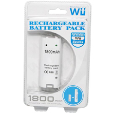 CET Domain 10300501 1800mAh Rechargeable Battery Pack for Nintendo Wii Remote Controller