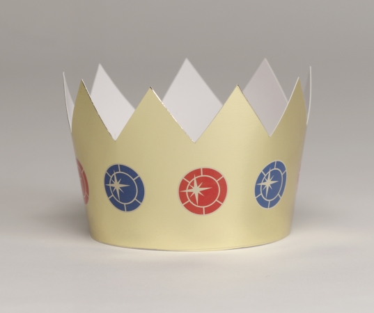 Creative Converting Gold Foil Crown Hat Favor - 36 Count