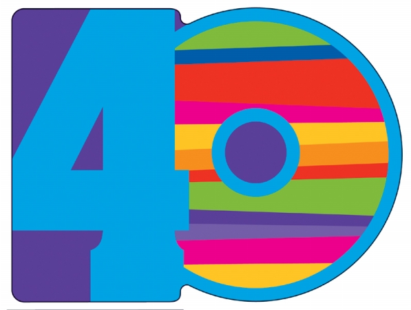 Creative Converting 40th Birthday Postcard Invitations - 48 Count