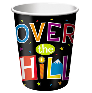 Creative Converting 9 oz Hot / Cold Over The Big Hill Cup 8 Count - Case of 12