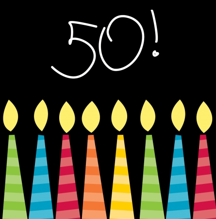 Creative Converting 50th Great Birthday 3-Ply Beverage Napkin - 192 Count