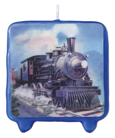 Creative Converting Clickety Clack Birthday Candle - 12 Count