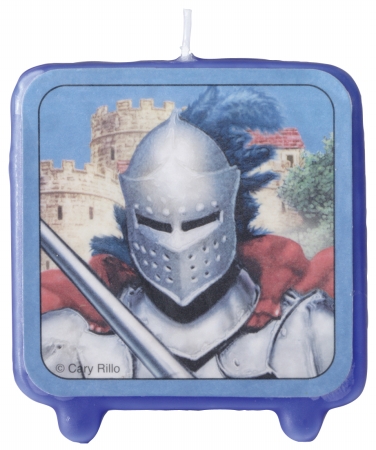 Creative Converting Valiant Knight Birthday Candle - 12 Count