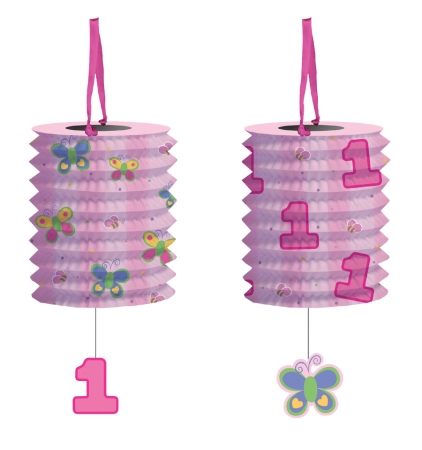 Creative Converting Fun At 1 Girl Lantern Garland 6 Count