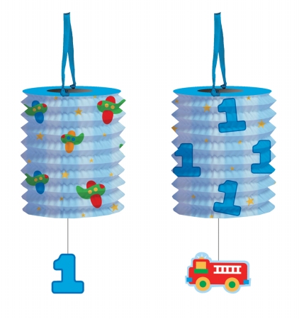 Creative Converting Fun At One Boy Lantern Garland 6 Count