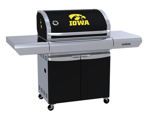 Team Grill PMV06092IOWAHE01 Patio MVP Gas Grill- Iowa Hawkeyes