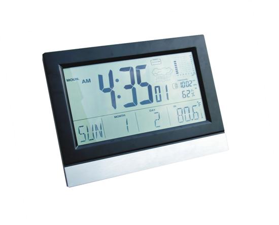 Kirch 2328 Atomic Radio Controlled Clock With Weather Station